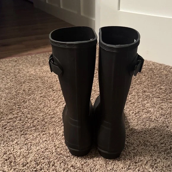 Hunter original Short Black Boots - Picture 5 of 8